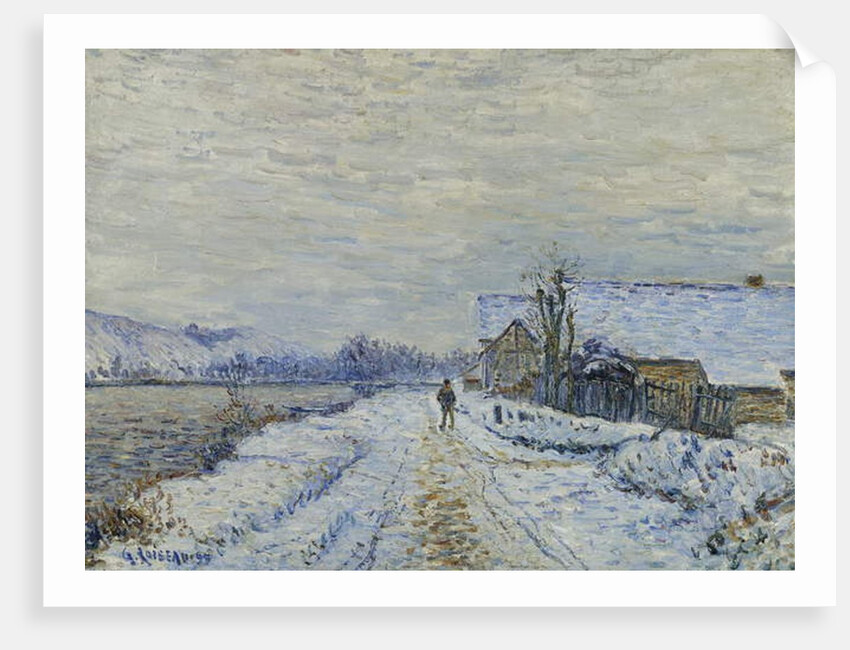 Effet de Neige a Tournedos, 1899 by Gustave Loiseau