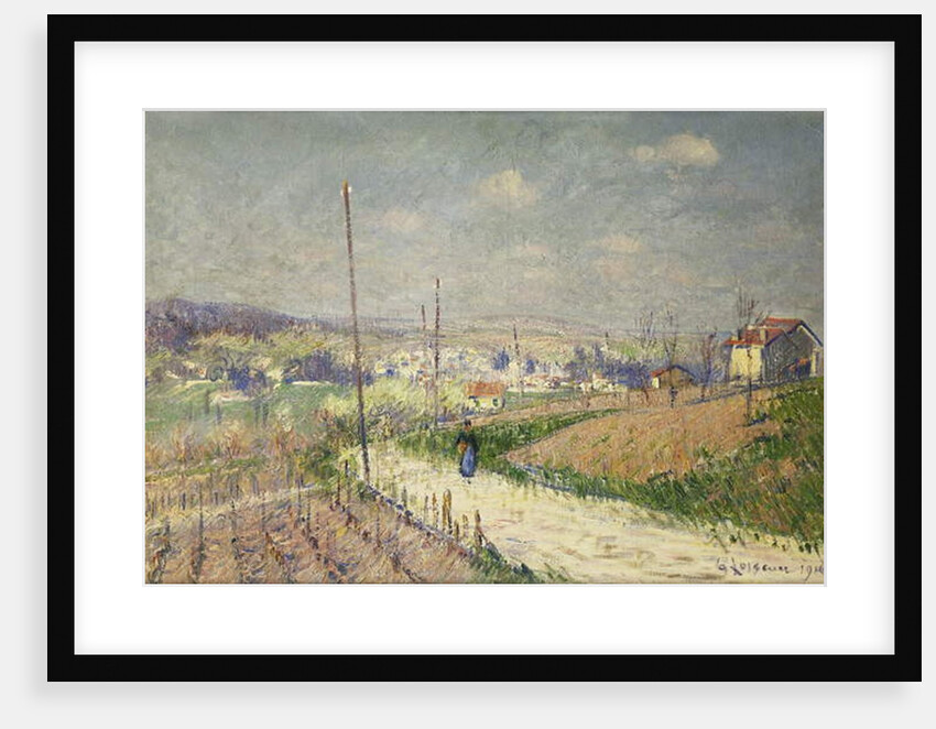 Spring in Ile de France; Printemps en Ile de France, 1916 by Gustave Loiseau