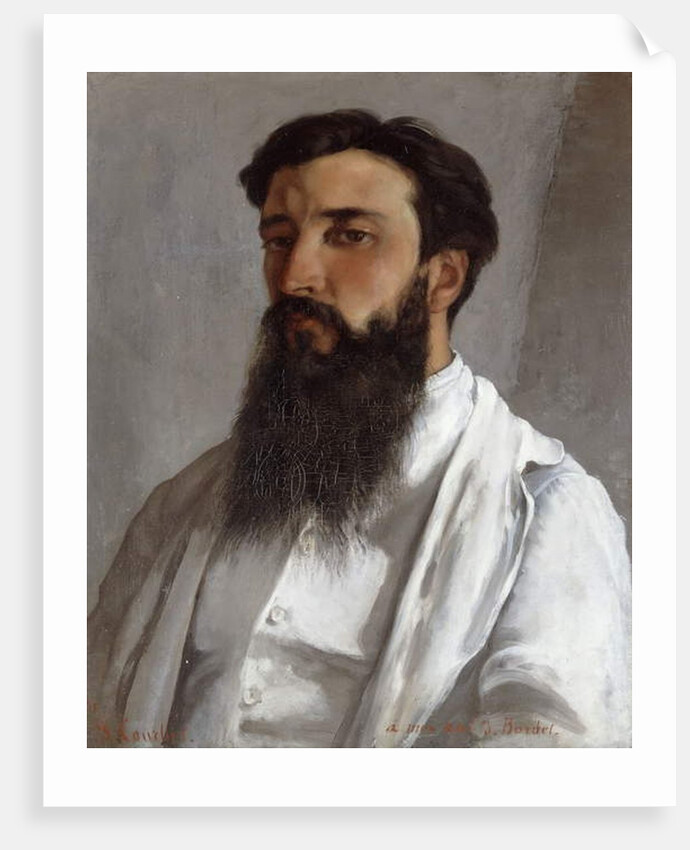 Portrait de Jules Bordet, 1870 by Gustave Courbet