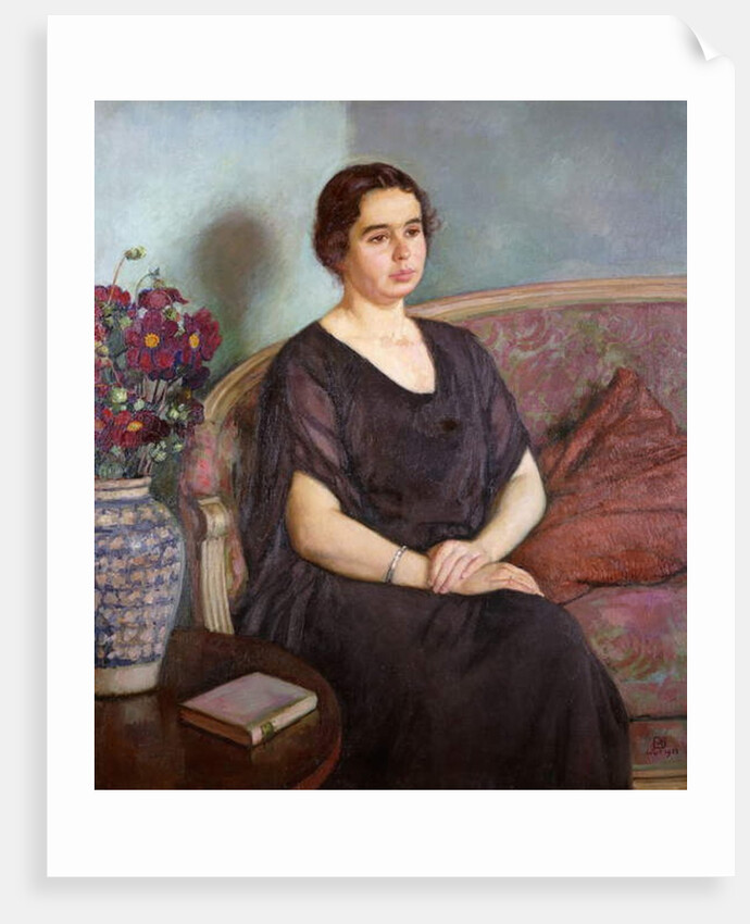 Portrait de Madame Dubois, 1922 by Theo van Rysselberghe
