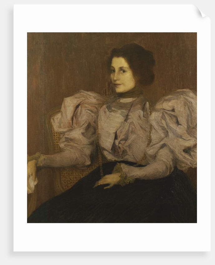Portrait de Madame Besnard, c.1896 by Edmond-Francois Aman-Jean