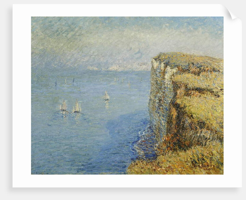 Cliffs in Normandy; Falaises en Normandie, 1901 by Gustave Loiseau