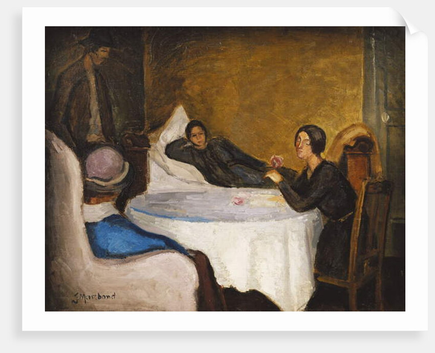 The Round Table; La Table Ronde, 1936 by Jean Marchand