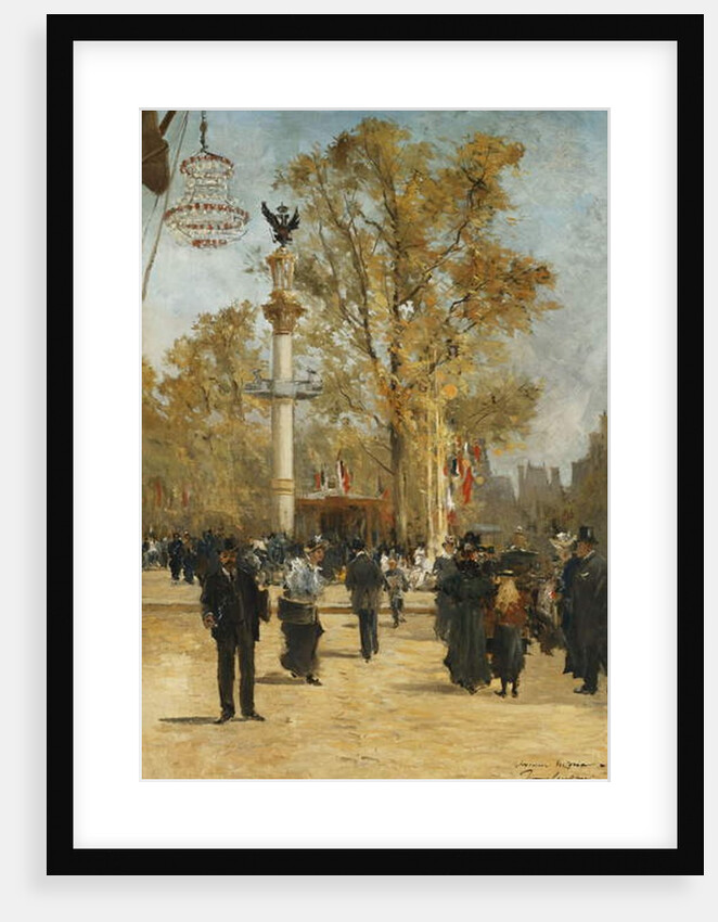 L'Avenue Victoria, 1876 by Pierre Vauthier