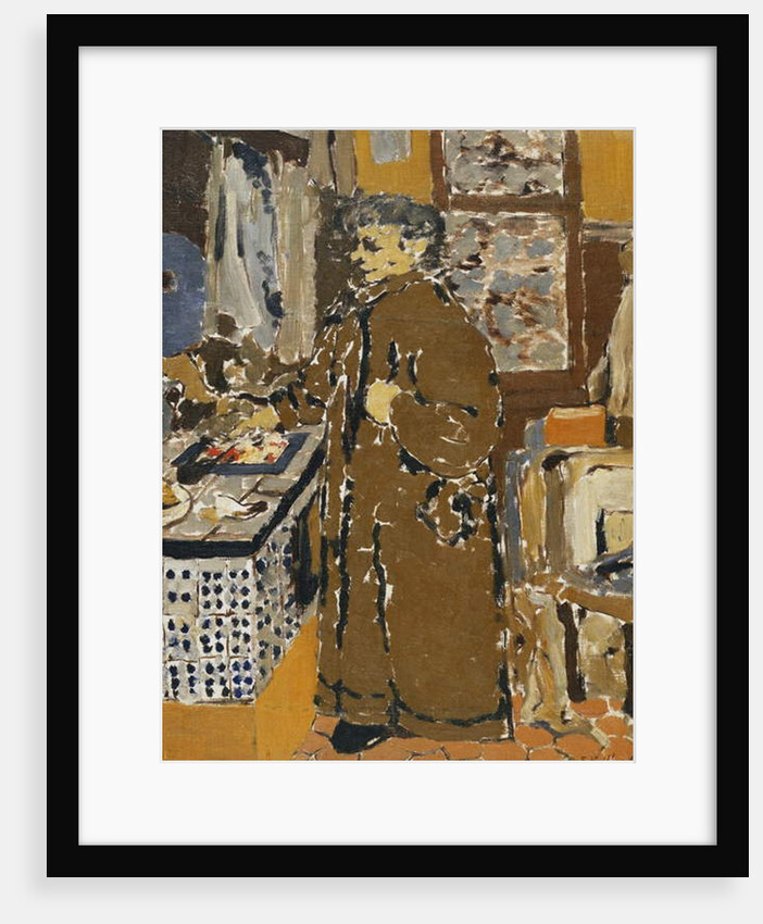 Mme Vuillard dans un Interieur, c.1895 by Edouard Vuillard