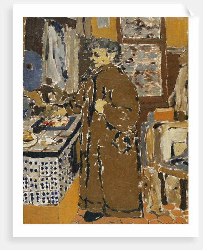 Mme Vuillard dans un Interieur, c.1895 by Edouard Vuillard