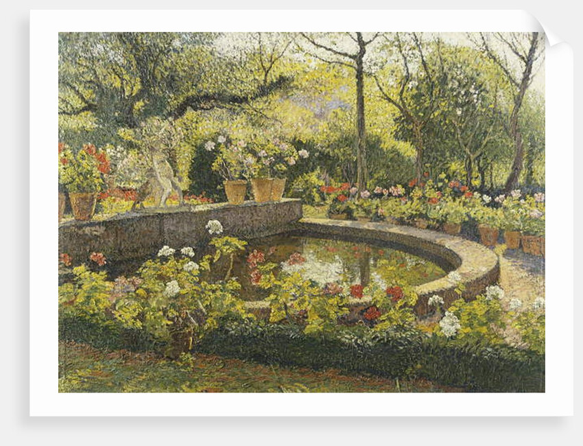 Le Bassin a Marquarol by Henri Jean Guillaume Martin