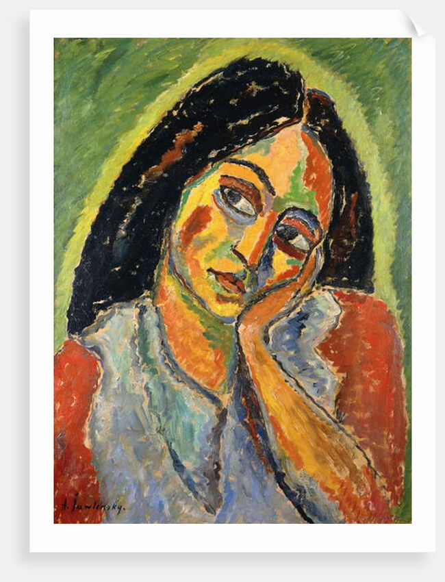 Natali, 1911-12 by Alexej von Jawlensky