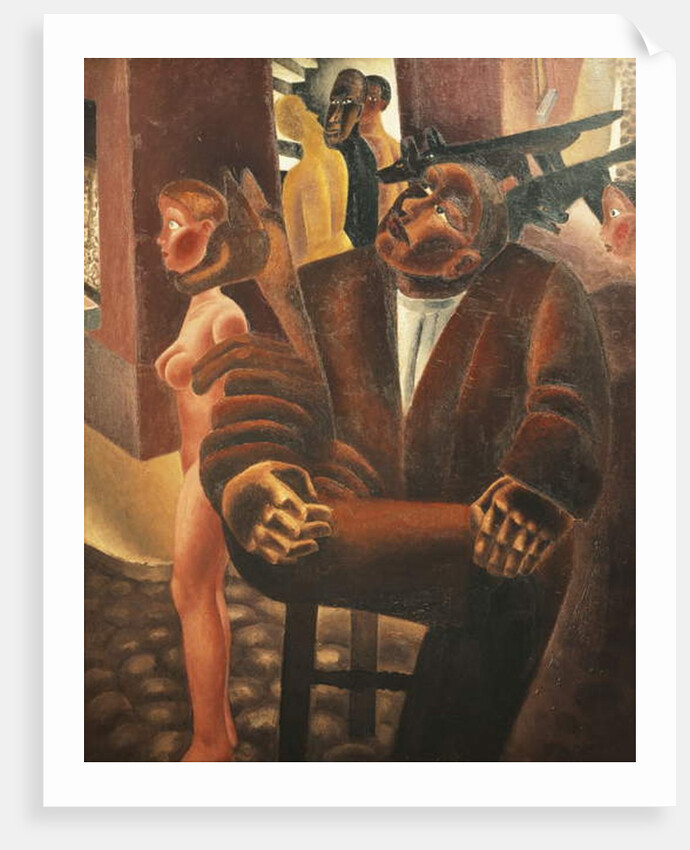 Daydreaming; Le Reve Eveille - Droom bij Wake, c.1926-27 by Frits van den Berghe