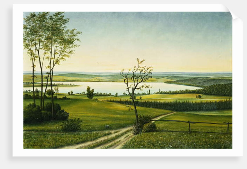 Osterseen, 1925 by Georg Schrimpf