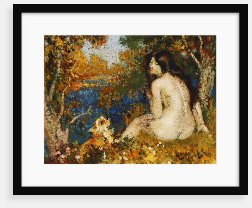 Bouquet of Lilies; Bouquet de Lys - Lelies, 1943 by Constant Montald