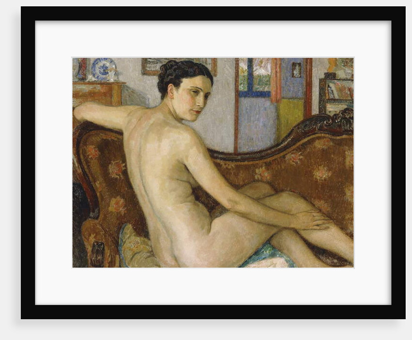 The Bather with her Dog by Georges Lemmen