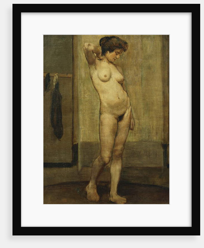 Standing Nude; Nu Debout, by Henri Jacques Edouard Evenepoel