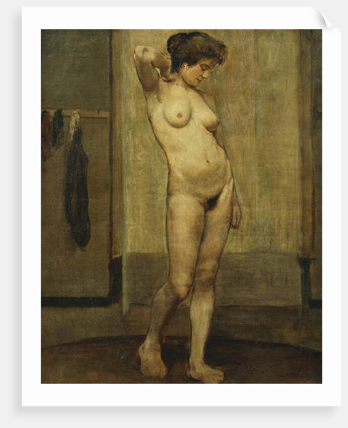 Standing Nude; Nu Debout, by Henri Jacques Edouard Evenepoel