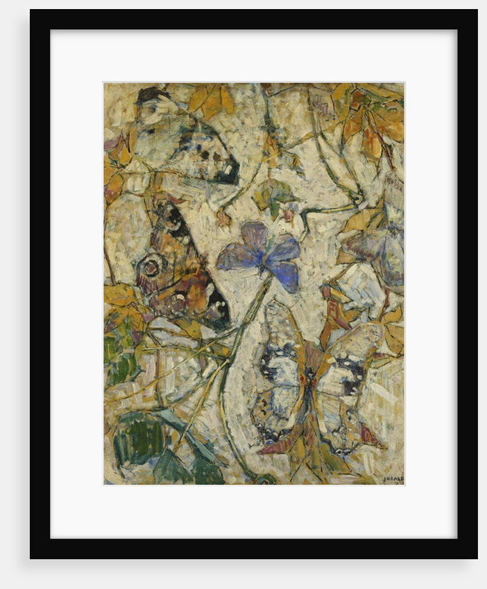 Butterflies; Les Papillons, 1918 by Josef Albert