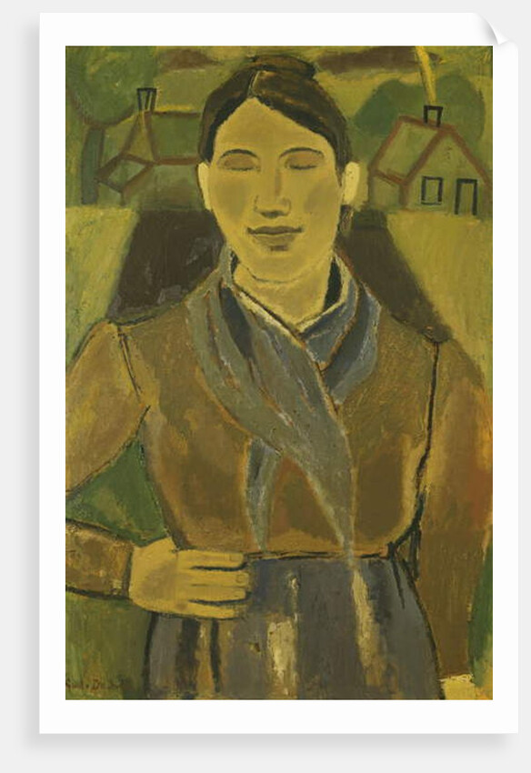 The Flemish Peasant; La Paysanne Flamande, c.1935 by Gustave de Smet