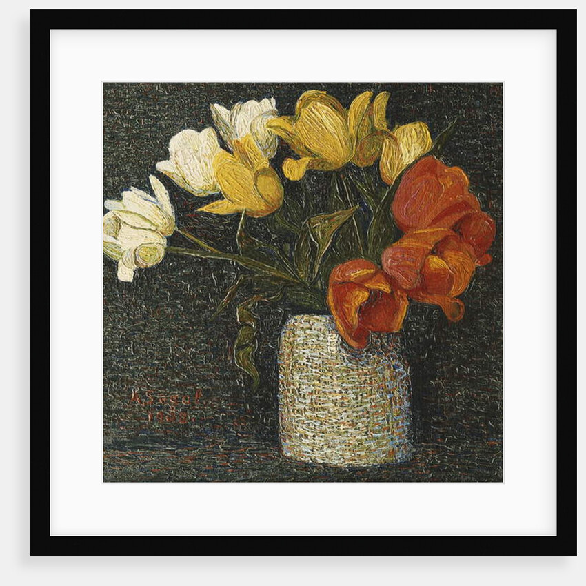 Tulip; Tulpen, 1908 by Arthur Segal