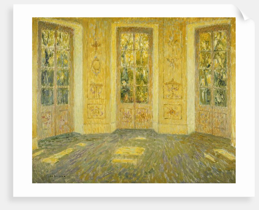 Windows on the Parc; Fenetres sur le Parc, 1938 by Henri Eugene Augustin Le Sidaner