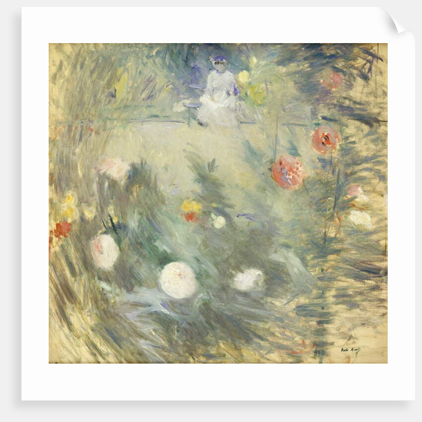 Nanny at the End of the Garden; Nourrice au Fond d'un Jardin, 1880 by Berthe Morisot