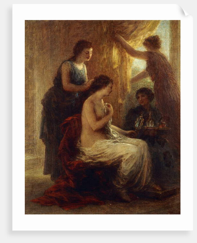 La Toilette by Ignace Henri Jean Fantin-Latour
