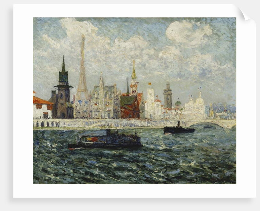 Les Pavillons, Paris Exposition Internationale, 1900, 1900 by Maxime Emile Louis Maufra