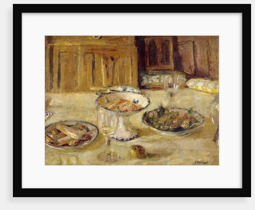 Biscuits and Fruit Compote; Compotier de Biscuits et Fruits, c. 1922 by Edouard Vuillard