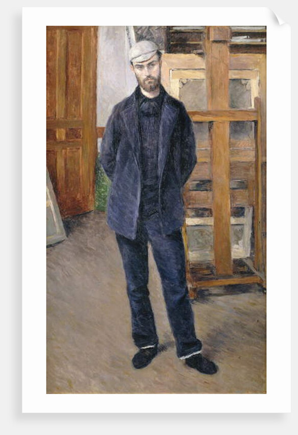Portrait of Pierre Rabot, Full-Length; Portrait de Pierre Rabot; en Pied, 1893 by Gustave Caillebotte