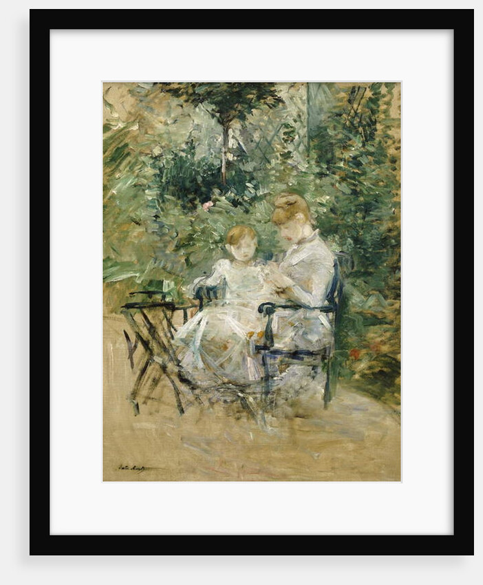 In the Garden; Dans le Jardin, c.1885 by Berthe Morisot