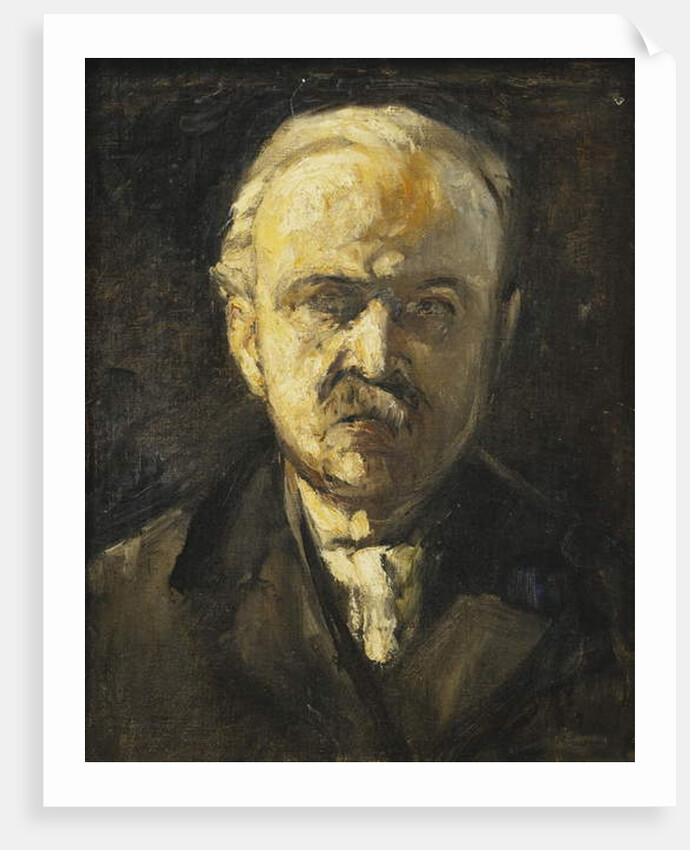 Self-Portrait; Selbstbildnis, c. 1924 by Lesser Ury