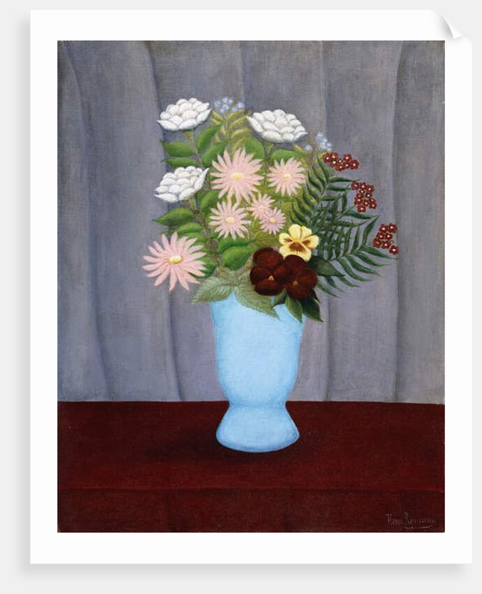 Garden Flowers; Fleurs de Jardin, c.1909-10 by Henri J.F. (1844-1910) Rousseau