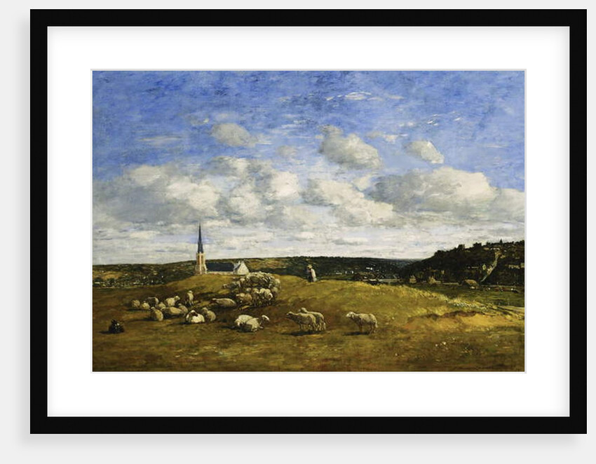 Deauville, 1870-1874 by Eugene Louis Boudin