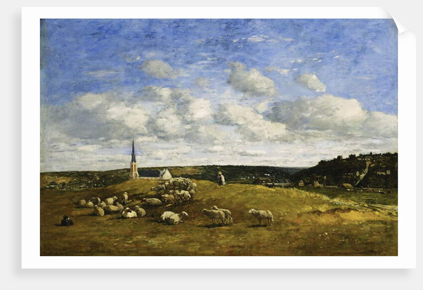 Deauville, 1870-1874 by Eugene Louis Boudin