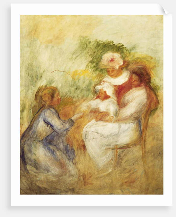 Family; La Famille, c. 1896 by Pierre Auguste Renoir