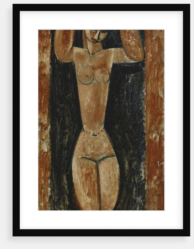 Caryatid; Cariatide, c.1911-1913 by Amedeo Modigliani