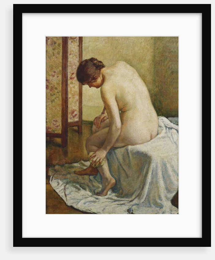 Bather by Theo van Rysselberghe