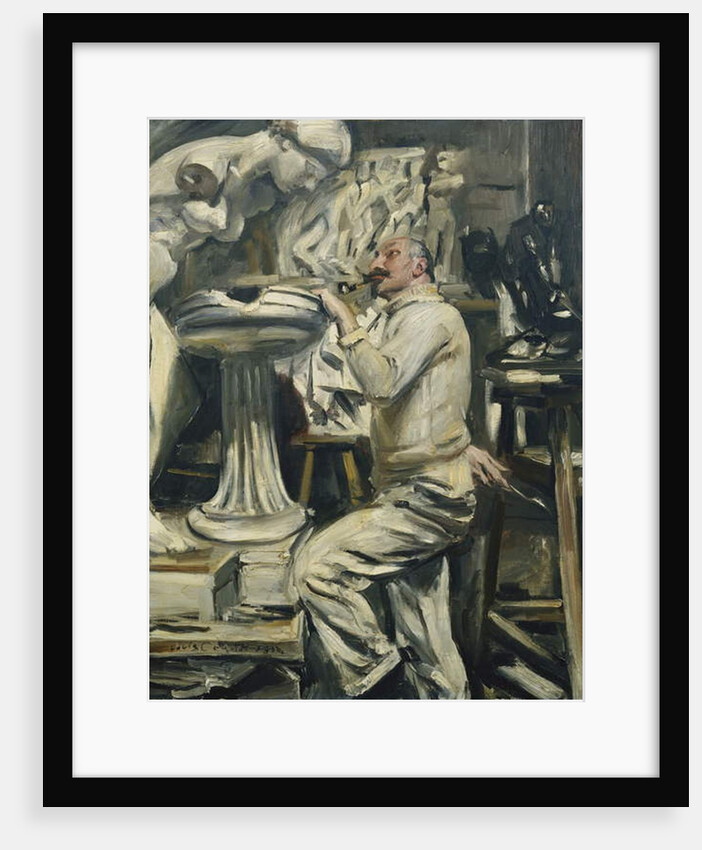 Portrait of the Sculptor Nikolaus Friedrichs; Portrait des Bildhauers Nikolaus Friedrichs, 1912 by Lovis Corinth