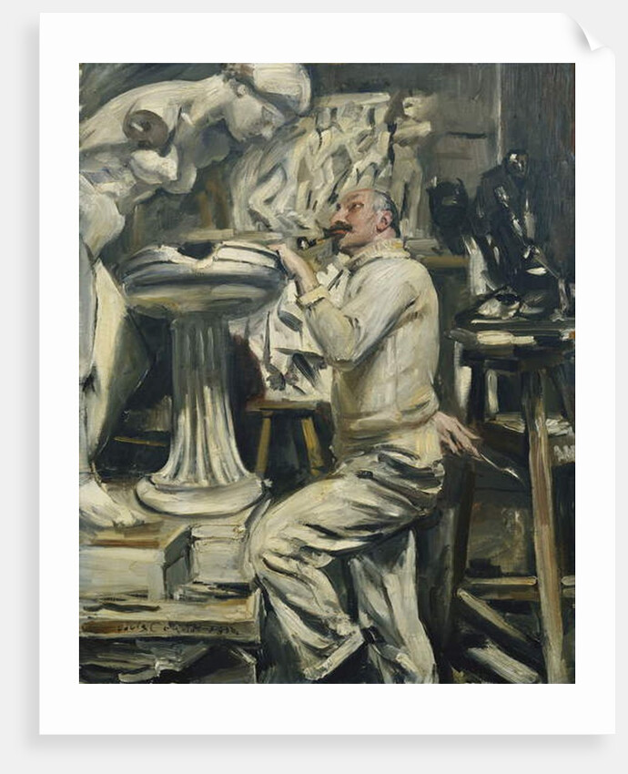 Portrait of the Sculptor Nikolaus Friedrichs; Portrait des Bildhauers Nikolaus Friedrichs, 1912 by Lovis Corinth