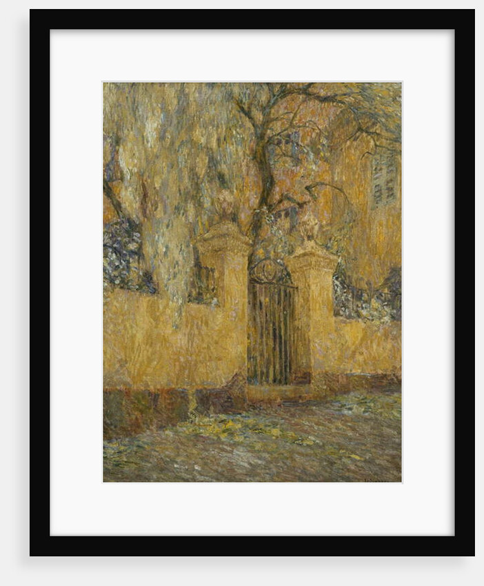 The Gate; Le Portail by Henri Eugene Augustin Le Sidaner