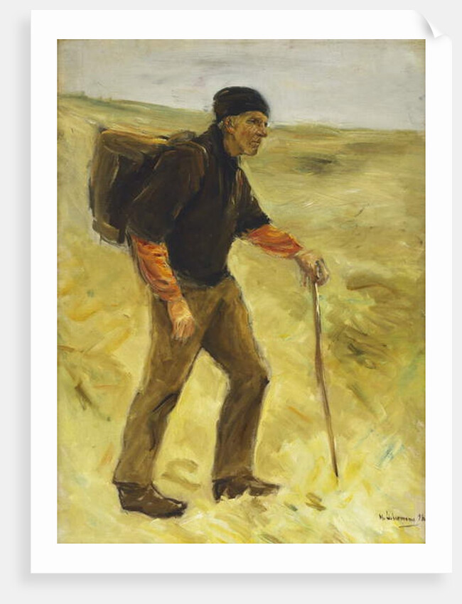 Schreitender Bauer, 1894 by Max Liebermann
