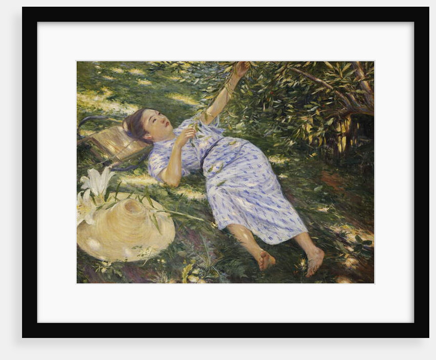 Under the Trees, 1898 by Seiki Kuroda