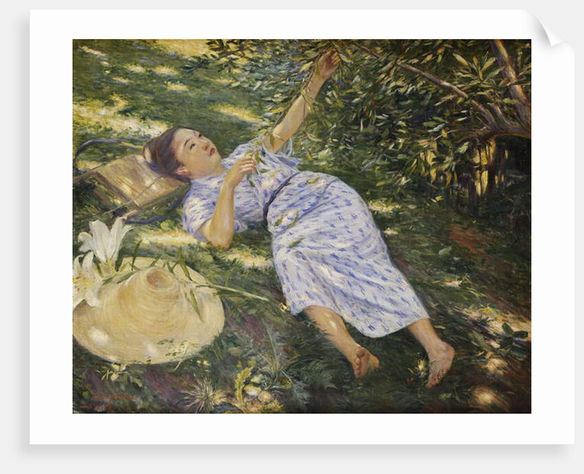 Under the Trees, 1898 by Seiki Kuroda