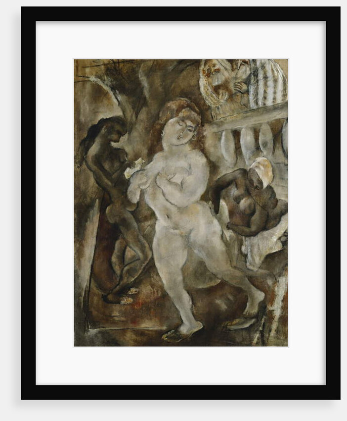 Susanna and the Elders; Susannah et les Vieillards, c.1921 by Jules Pascin