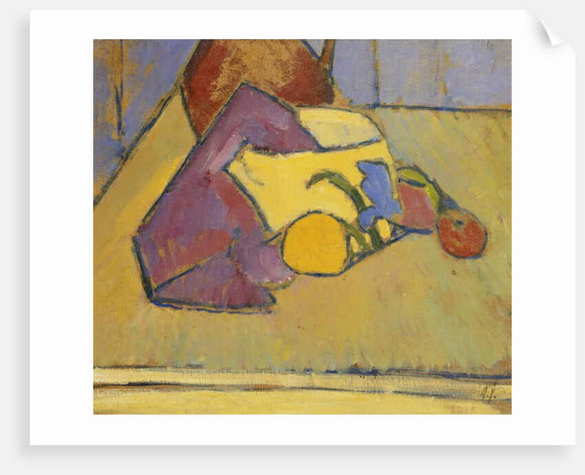 The Yellow Saucepan; Der Gelbe Topf Pot, c.1909 by Alexej von Jawlensky