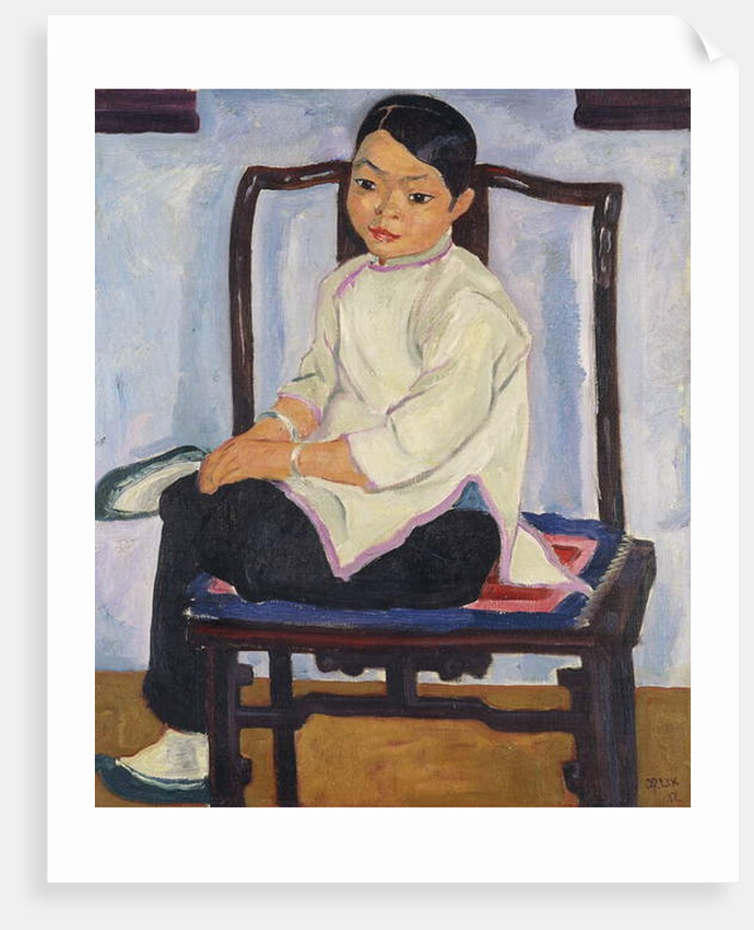 Chinese Girl; Chinesisches Madchen, 1912 by Emil Orlik