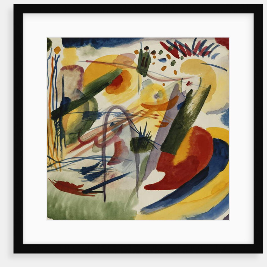 No Title; Ohne Titel, 1912-13 by Wassily Kandinsky