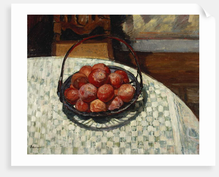 The Basket of Fruit; Le Corbeille de Fruit by Henri Lebasque