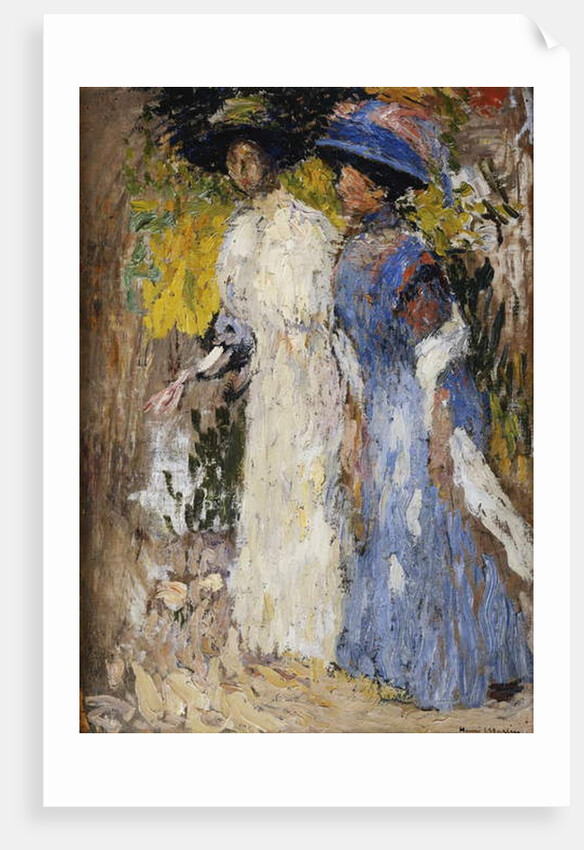 The Walk; La Promenade by Henri Jean Guillaume Martin