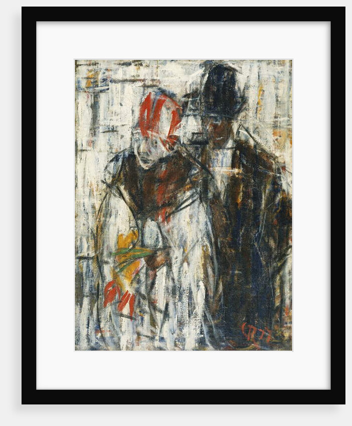 Man and Woman; Mann und Madchen, 1917 by Christian Rohlfs