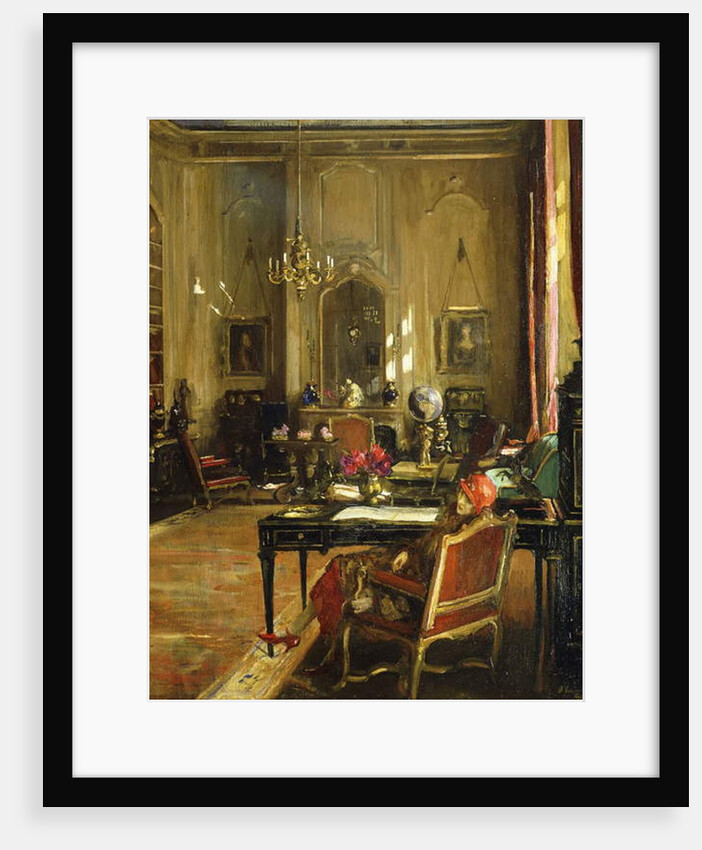 The Red Hat by John Lavery