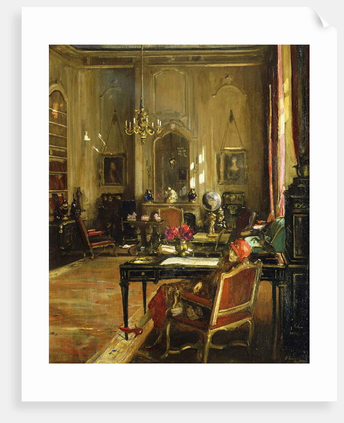 The Red Hat by John Lavery